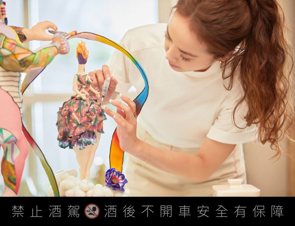 附圖三 百富心藝計畫造藝家蔡依林創作「一心造一藝　遇見自己」獻給熱愛所愛，盡情精彩的朋友